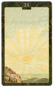 Значение 31 карты Солнце из Оракула Ленорман (из книги Маркуса Кац и Тали Гудвин)